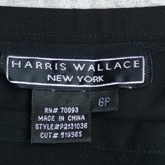 Black crepe skirt with flirty swirl hem - Picture 6 of 6